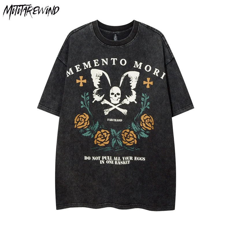 

Футболка мужская оверсайз с коротким рукавом, круглым вырезом и рукавом 2023