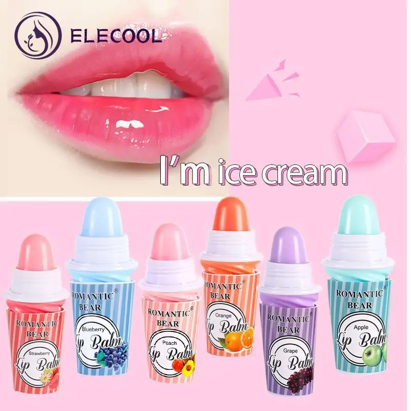 

Wholesale Bulk Lip Balm Cute Lipstick Moisturizing Lip Balm LotShine Cartoon Lipcare Set Cosmetics