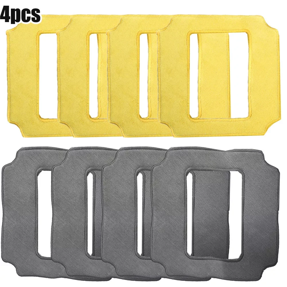 

NEW 4Pcs Mops For Robot Cleaner For Win660 RL880 RL1188 Glass Cleaner Cloths Window Wiper Replacement Cleaning Cloth