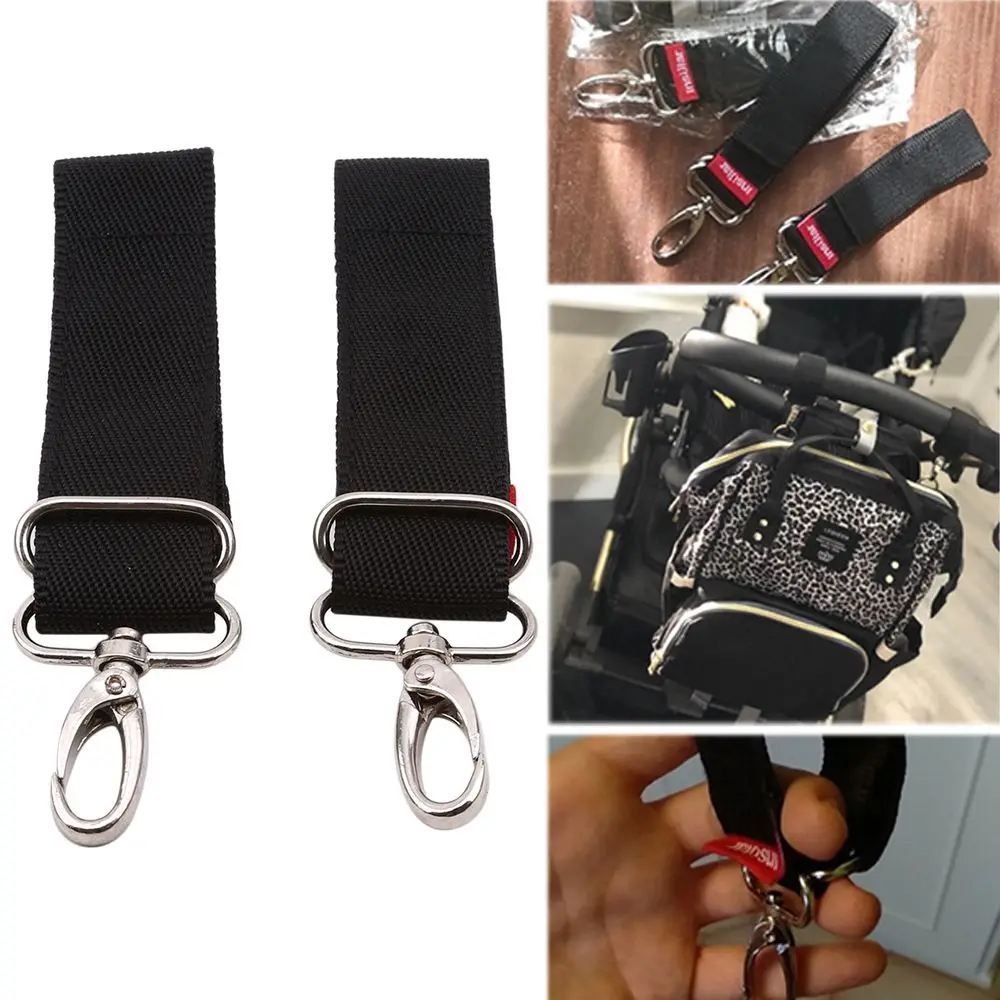 

Универсальная нейлоновая вешалка для новорожденных с поворотом на 360 градусов, вешалка для подгузников и сумок, крючок для коляски, аксессуары для коляски