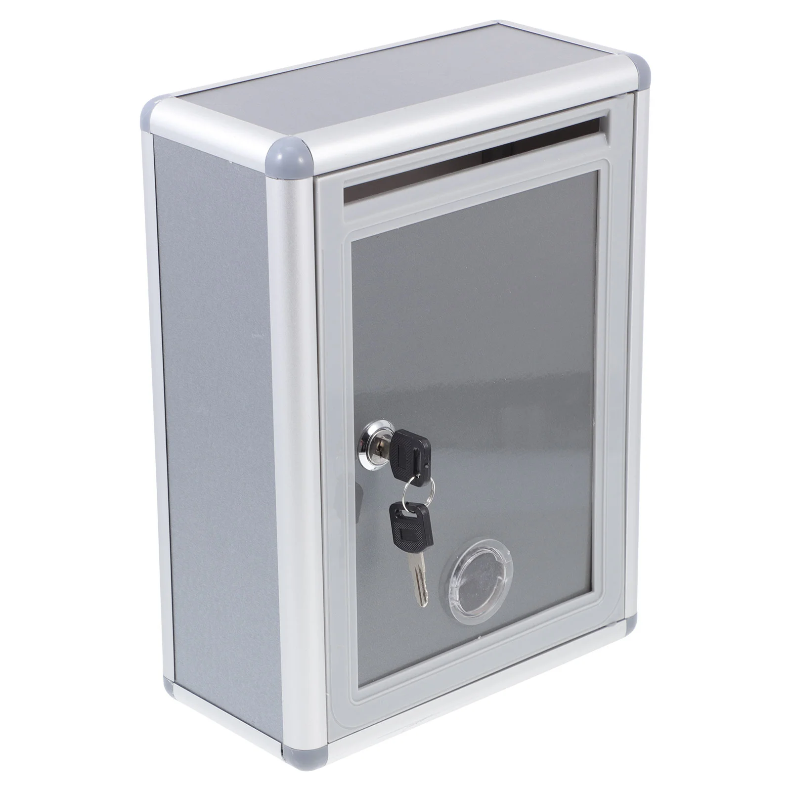 

Lockable Secure Decor Mailbox Suggestion Stainless Steel Container Storage Holder Exterior house