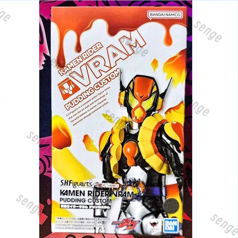 Фото 【Оригинальный товар, в наличии】Коллекционная фигурка Bandai SHF Kamen Rider Bram VRAM Pudding, подарочная коллекция №1