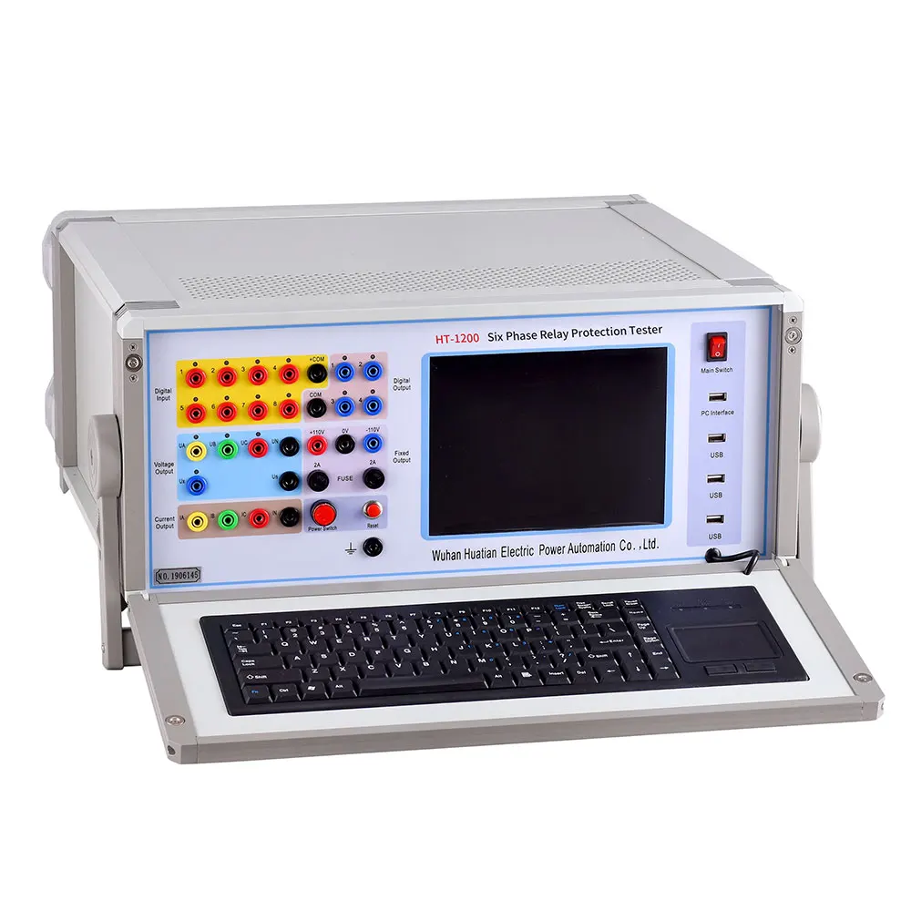 

6 Phase PC Software Relay Protection Test Set Secondary Current Injector