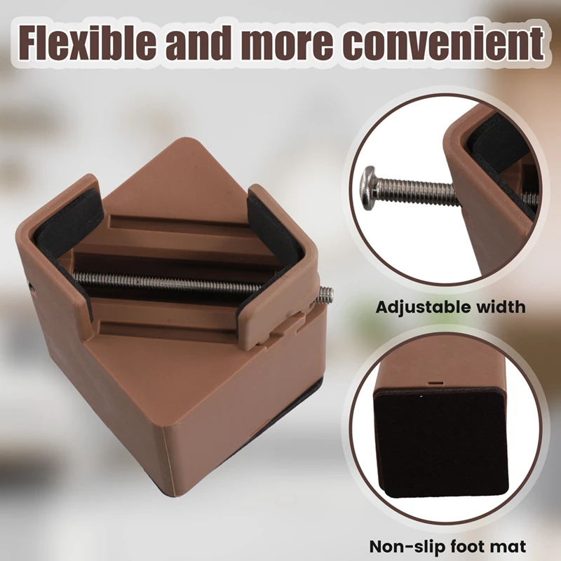 Регулируемая подставка для подъема мебели кровати расширенная ножек стола