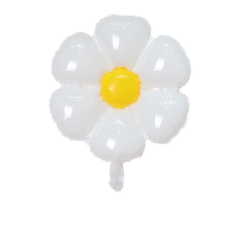 

Белый алюминиевый шарик в форме маргаритки