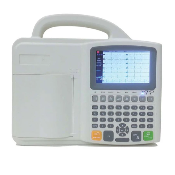 

Portable 3 Channels Digital Medical Heart Rate High Quality Electrocardiogram Multiparameter Ecg