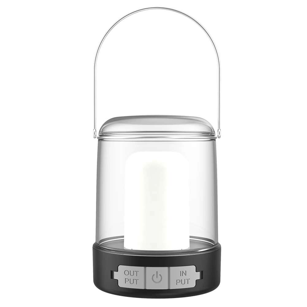 

Super Bright Waterproof Portable Handle Durable Tent Light Bedroom Indoor Outdoor Hanging USB Rechargeable Camping Lantern