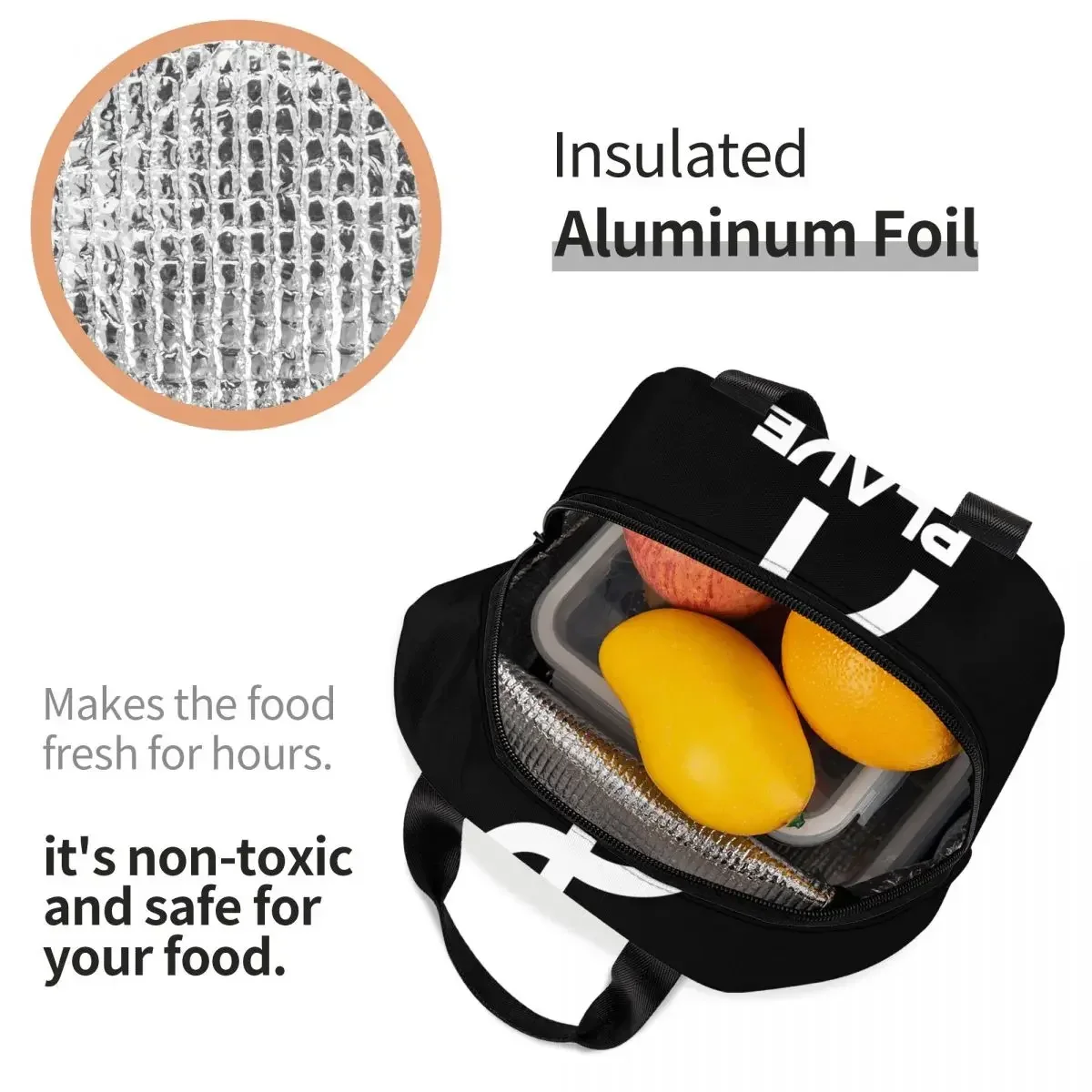 PLAVE KPop Logo Noah Bamby Yejun Eunho Hamin Изолированные сумки для обеда Термосумка Контейнер Tote