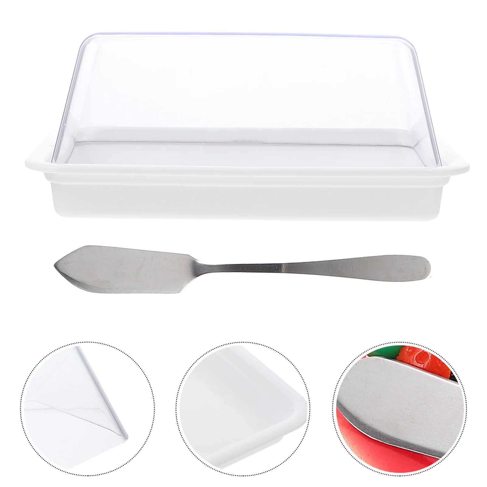 Butter Dish Plate Cheese Keeper Serving Cake Bowls Containertray Boxholder Covered Storage Lidsalad Platter Snack Baking Friut
Butter Dish Plate Cheese Keeper Serving Cake Bowls Containertray Boxholder Covered Storage Lidsalad Platter Snack Baking Friut