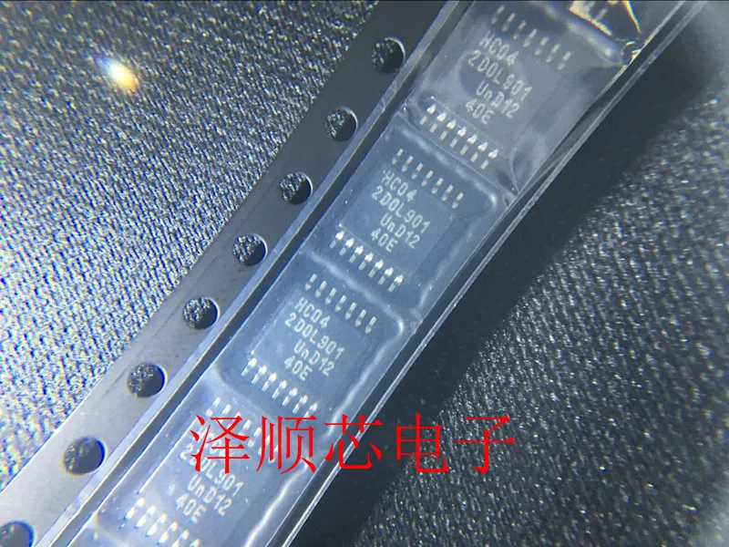 

20pcs original new 74HC04PW 74HC04 HC04 Logic IC TSSOP14