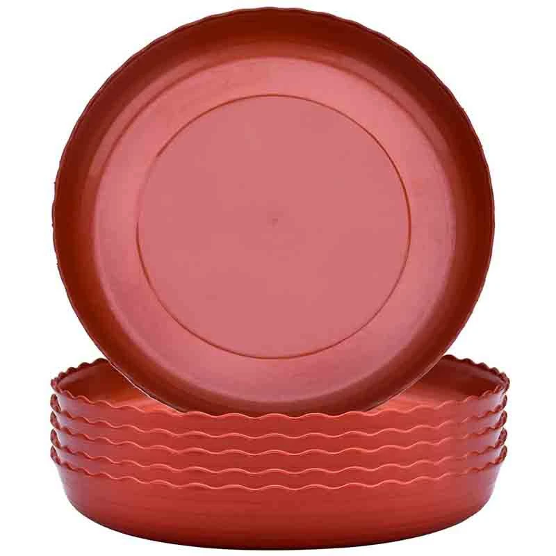 

Plant Tray Plastic Flower Pot Drip Tray, Suitable For Indoor And Outdoor Plants 50 Pieces