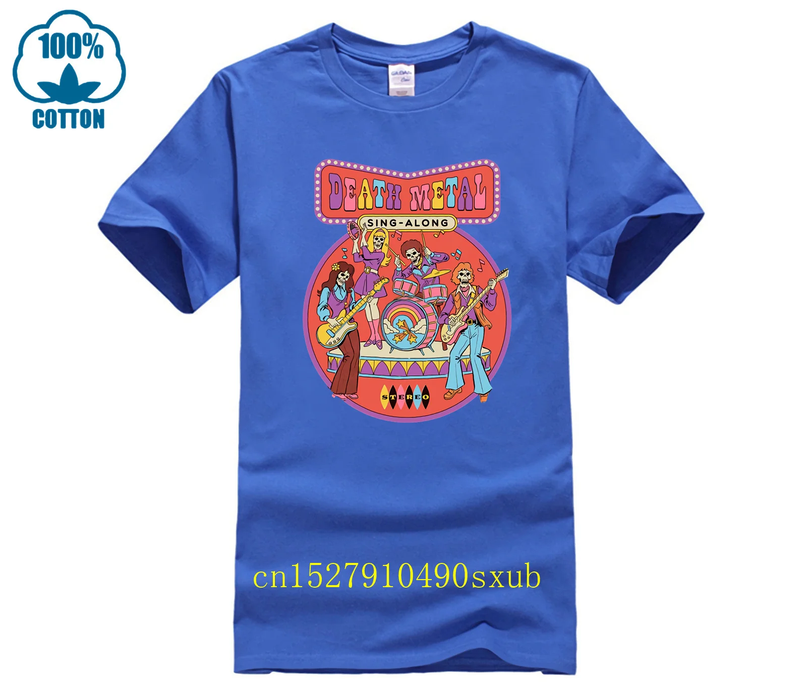 Children Print Rainbow Unicorn Death Metal T-shirts Kids Funny Summer Cute Clothes Casual Tops Baby Tees For BoysGirls