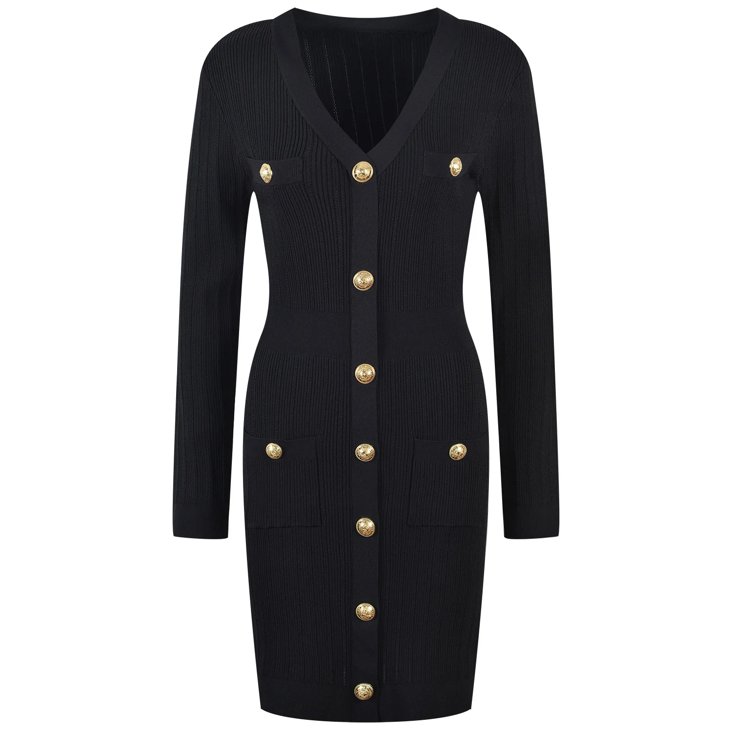 

Kpop Autumn Sweater Dresses For Women Mini Dress Knitting Sexy V-Neck Elegant Bodycon Dresses Party Dress Vestidos Office Lady