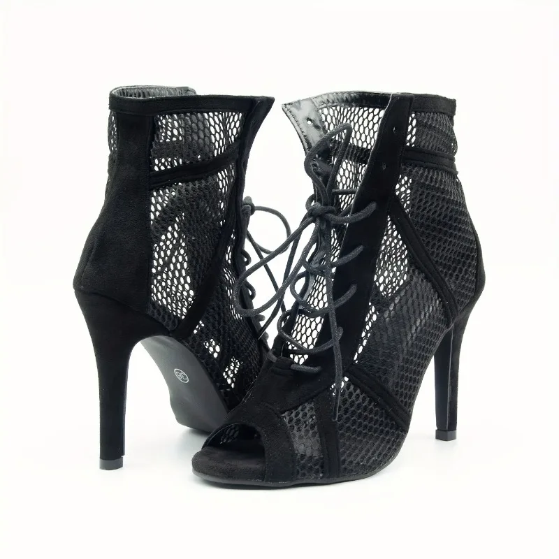 Новинка 2024 женские Босоножки на каблуке летняя трендовая обувь с высоким верхом