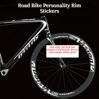 road bike rim sticker bicycle wheel set decals personalized waterproof sunscreen reflective cycling stickers bicycle accessories