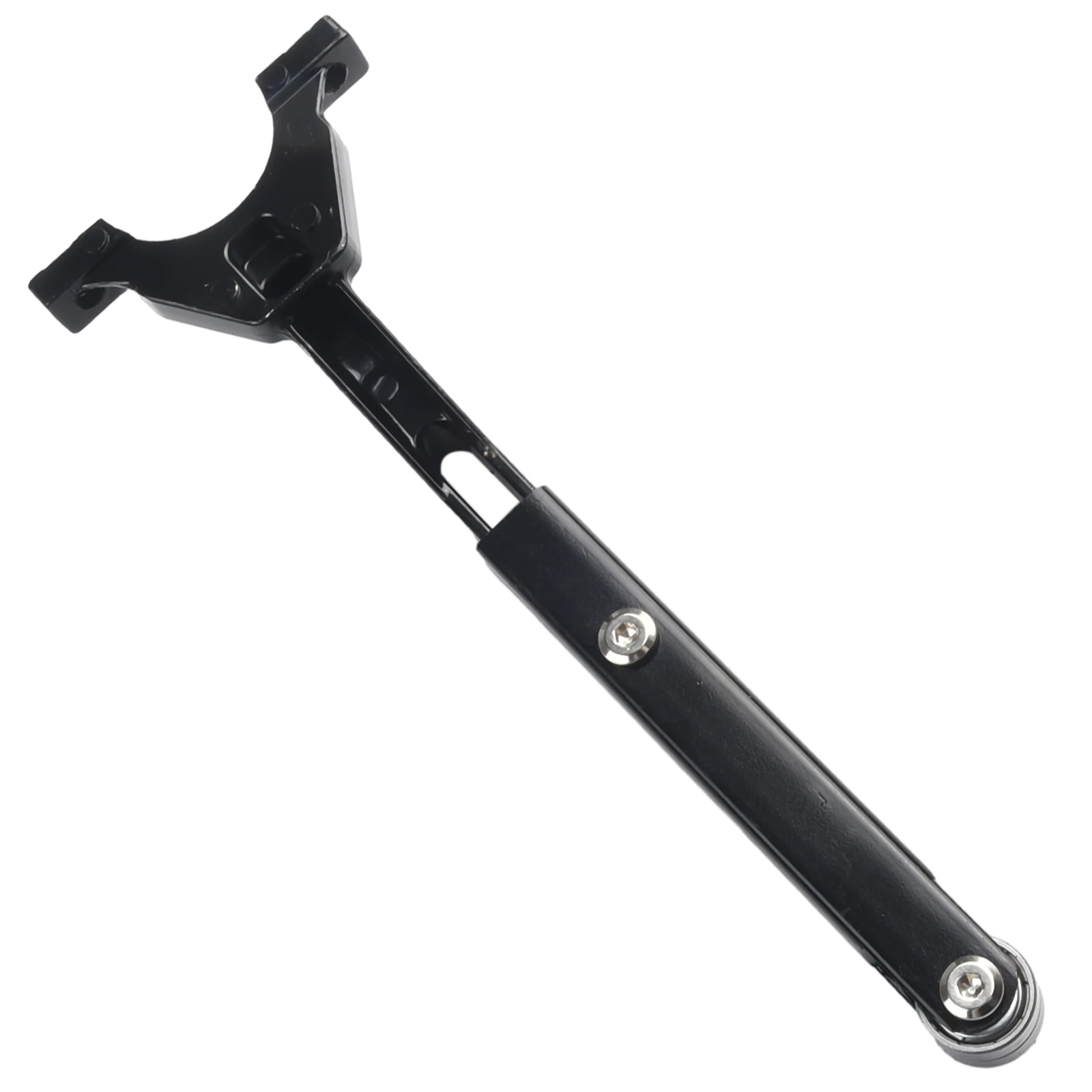 

Power Tools Bracket 2*52cm/0.78*20.47in Aluminum Double Bearing Elastic Spring Grooved Driving Wheel Brand New