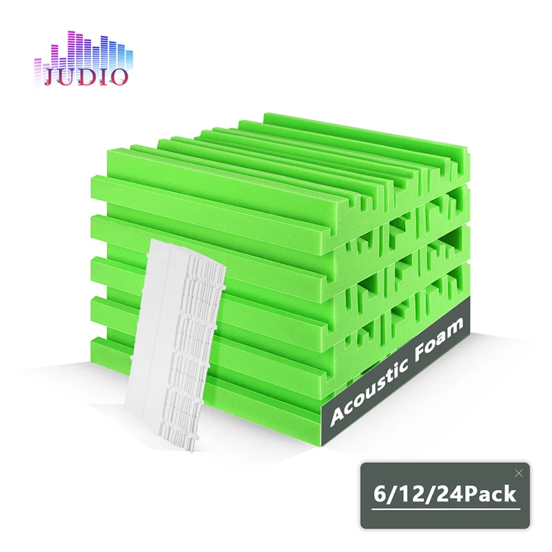 

6/12/24 шт., звукопоглощающие пенопластовые панели