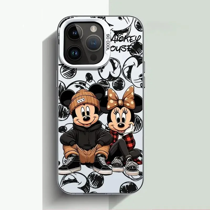 Anime Mickey Minnie Phone Case for Infinix Hot 8 9 10 12 20 30 30i Play Smart 5 6 7 Plus Spark Pro Shockproof Back Cover