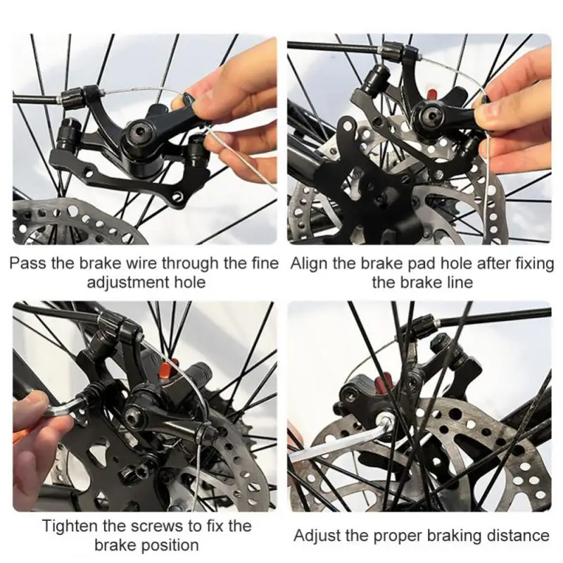 Передний и задний дисковый тормоз F160/R140 из алюминиевого сплава - купить по