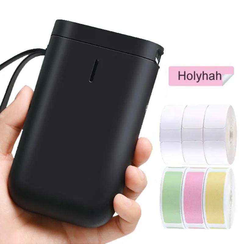 

Беспроводной принтер для этикеток Niimbot D11, миниатюрный Термопринтер для этикеток, портативный карманный Bluetooth принтер для бытового использо...