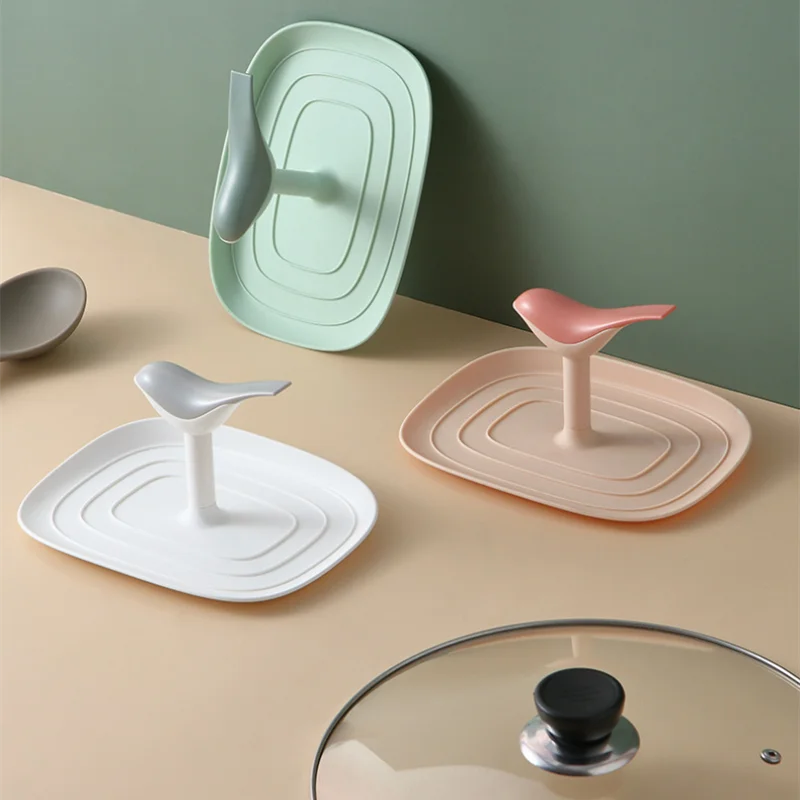 Подставка для ложки и крышки кастрюли съемная подставка посуды органайзер