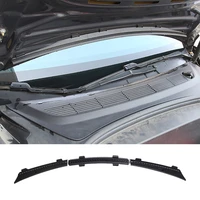 dustproof water strip car front chassis cover air inlet protective covers waterproof for tesla model 3 2017 2021 accessories