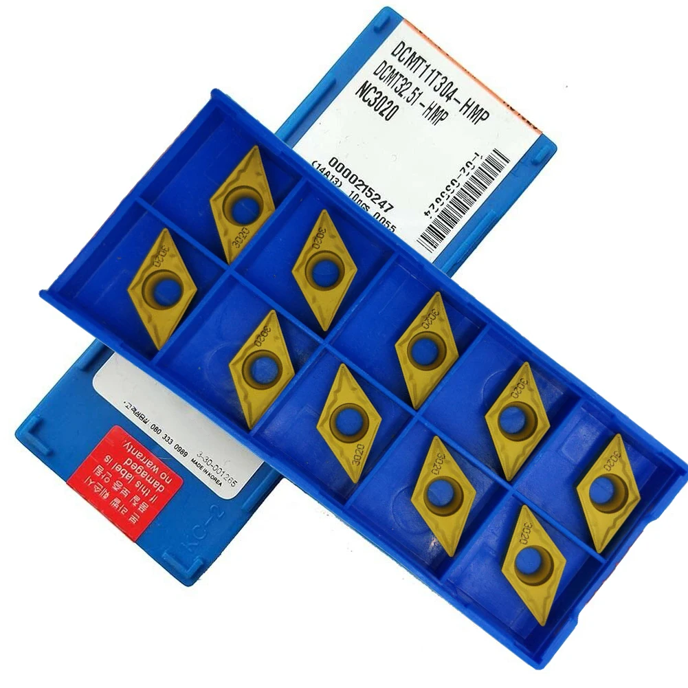 10 шт./кор. DCMT11T304-HMP вставка NC3020 DCMT32.51 индексируемые твердосплавные токарные