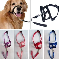harness adjustable muzzle dog leash belt dog collar anti biting straps training product for small dogs pet accessories supplies