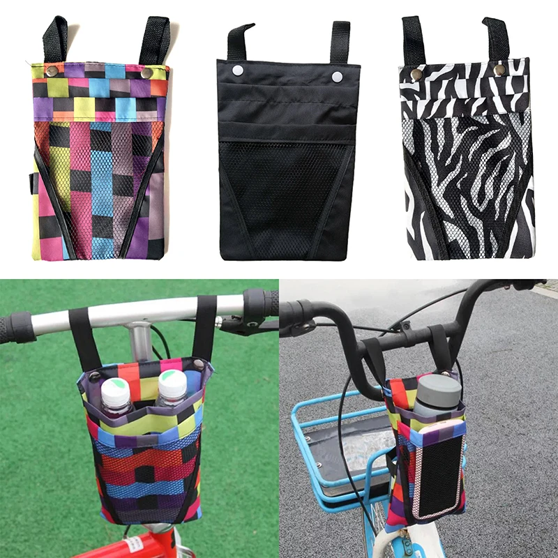 

1PC Bicycle storage bag Cycling Waterproof Front Storage Bag Kids Bike Basket Mobile Phone Water Cup Storage Bags for Motorcycle