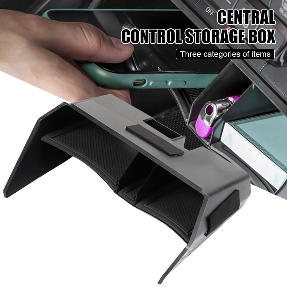 

High quality Car Center Console Storage Tray Glove Box Holder Tray Decoration for 2021 A3 8Y Sportback Sedan LHD Accessories