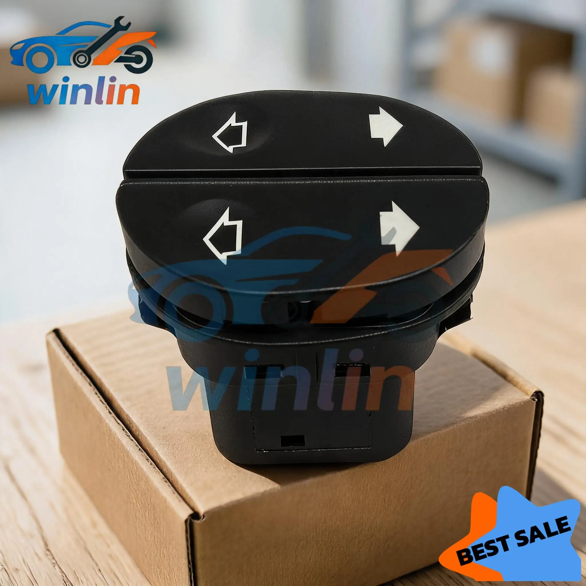 Фото Переключатель стеклоподъемника OEM 96FG-14529-BC для Ford Fiesta/Fusion/Ka/Puma/Transit/Tourneo Connect (2002–2022) №2