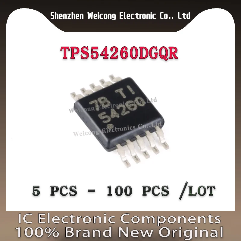 

New Original TPS54260 TPS54260DGQR TPS54260DGQ TPS54260DG TPS54260D TPS IC MCU Chip SOP-10