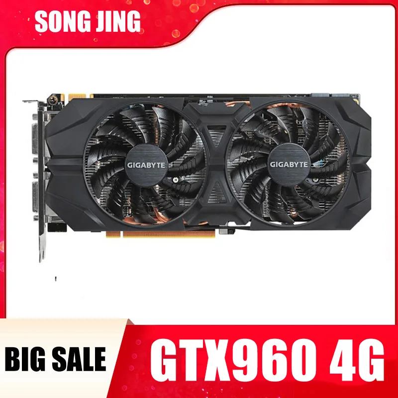 Видеокарта Gtx960, 4 Гб, 128-бит gddr5, nvidia geforce, 1050ti, 1060, rx580, 570, 660, 950