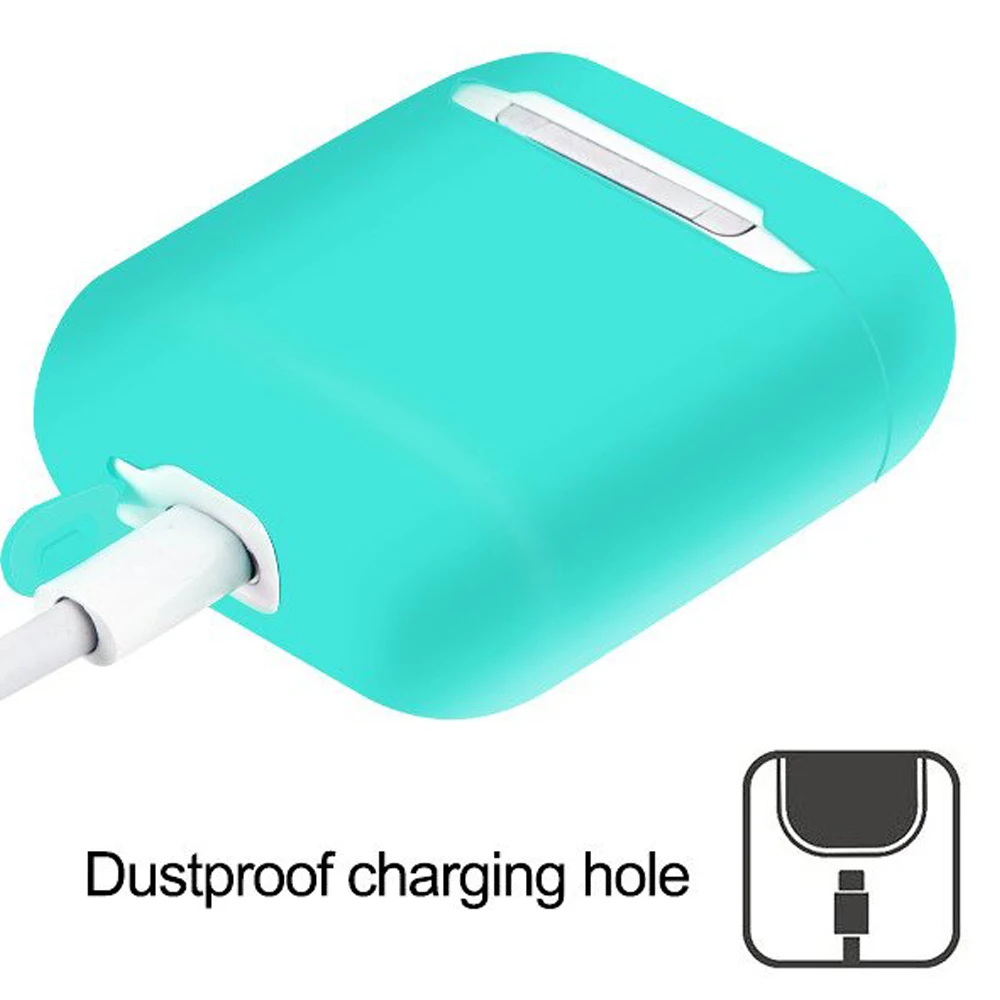 

Multicolor Silicone Case Cover Compatible With Pro 4 Pro 5 Protective Case With Keychain Waterproof Earbuds Charging Case Cover