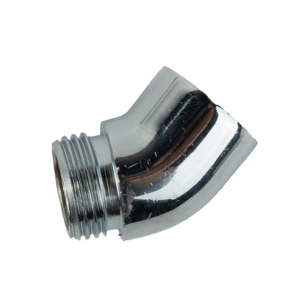 

Bathroom Shower Elbow Adapter Shower G1/2 Connections Hand Shower Top Spray Elbow Chrome Angle Female Thread And Male Thread