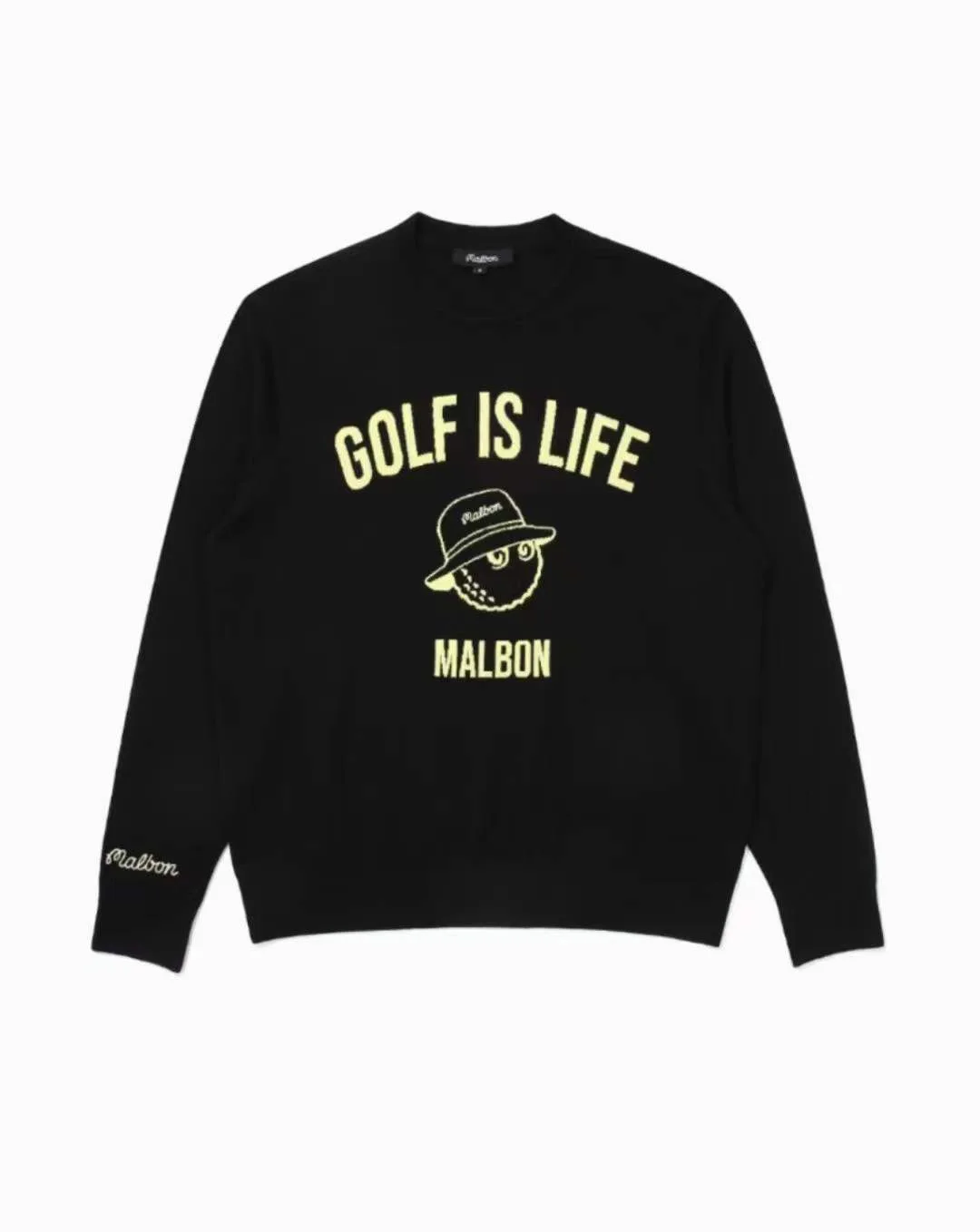 New autumn and winter golf men's knitted long sleeve sweater soft fabric warm comfortable outdoor sports casual sweater