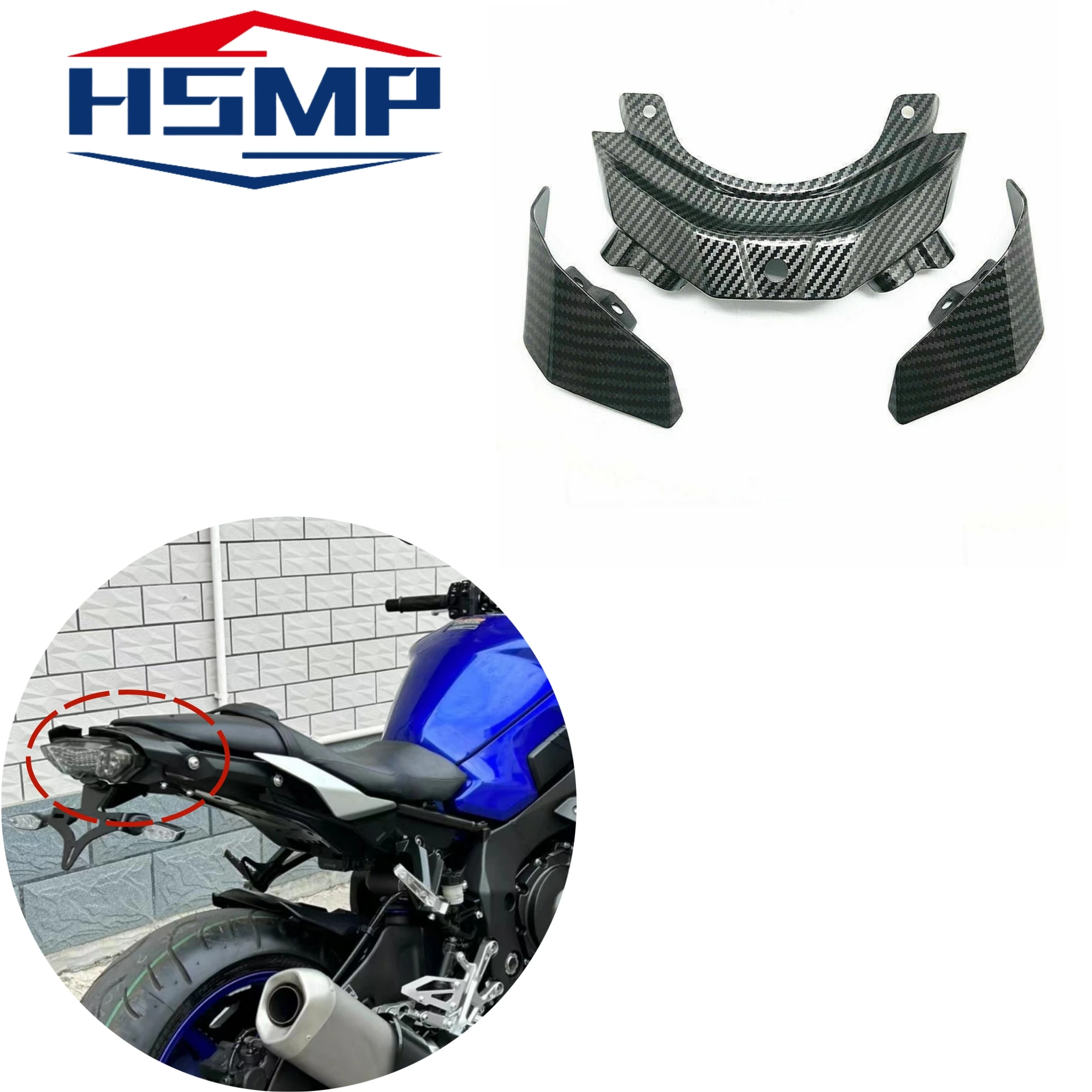 Корпус заднего фонаря мотоцикла аксессуары для обтекателя подходят Yamaha MT-10 2017-2020