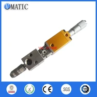 free shipping pneumatic double acting needle off tip seal dispensing valve with micrometer tuner glue dispense nozzle valve