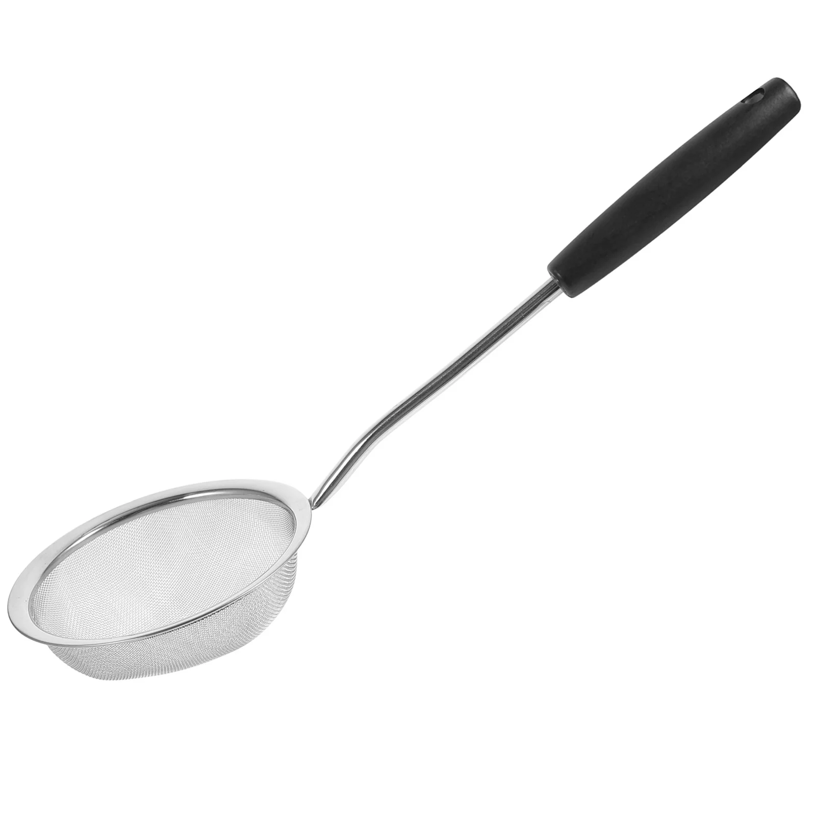 

Colander Slotted Spoon Vintage Strainers The Kitchen Oil Small Stainless Steel Metal