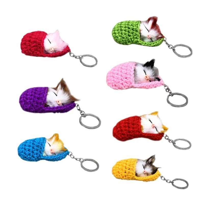 

Sleeping Keychain Plush Keyring Plush Keychains Cute Keyring Bag Keyring