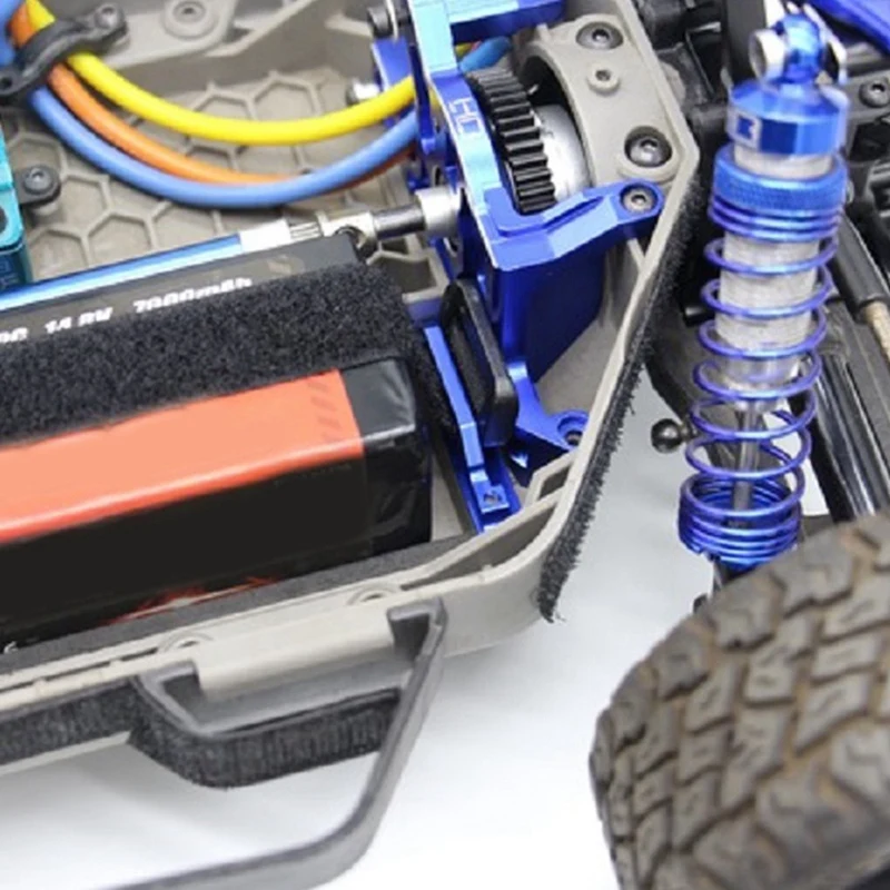 Металлический держатель батареи с ремешком для Trax 1/10 Maxx Small X