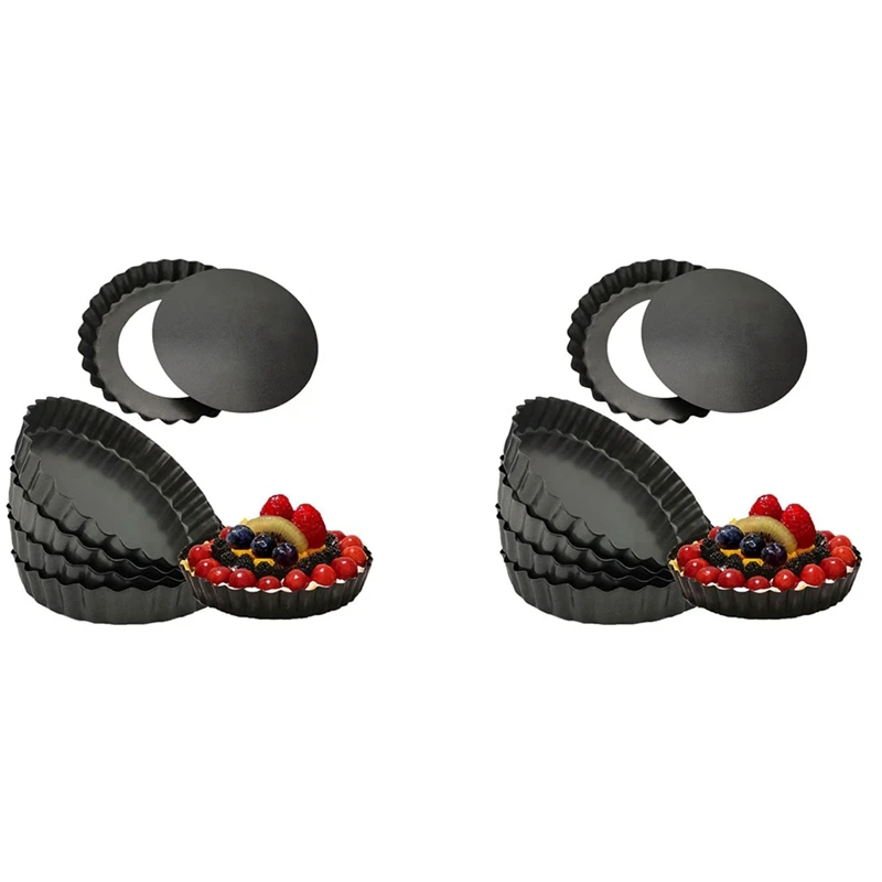 12 упаковок 5-дюймовые мини-фотообои со съемным дном круглая антипригарная