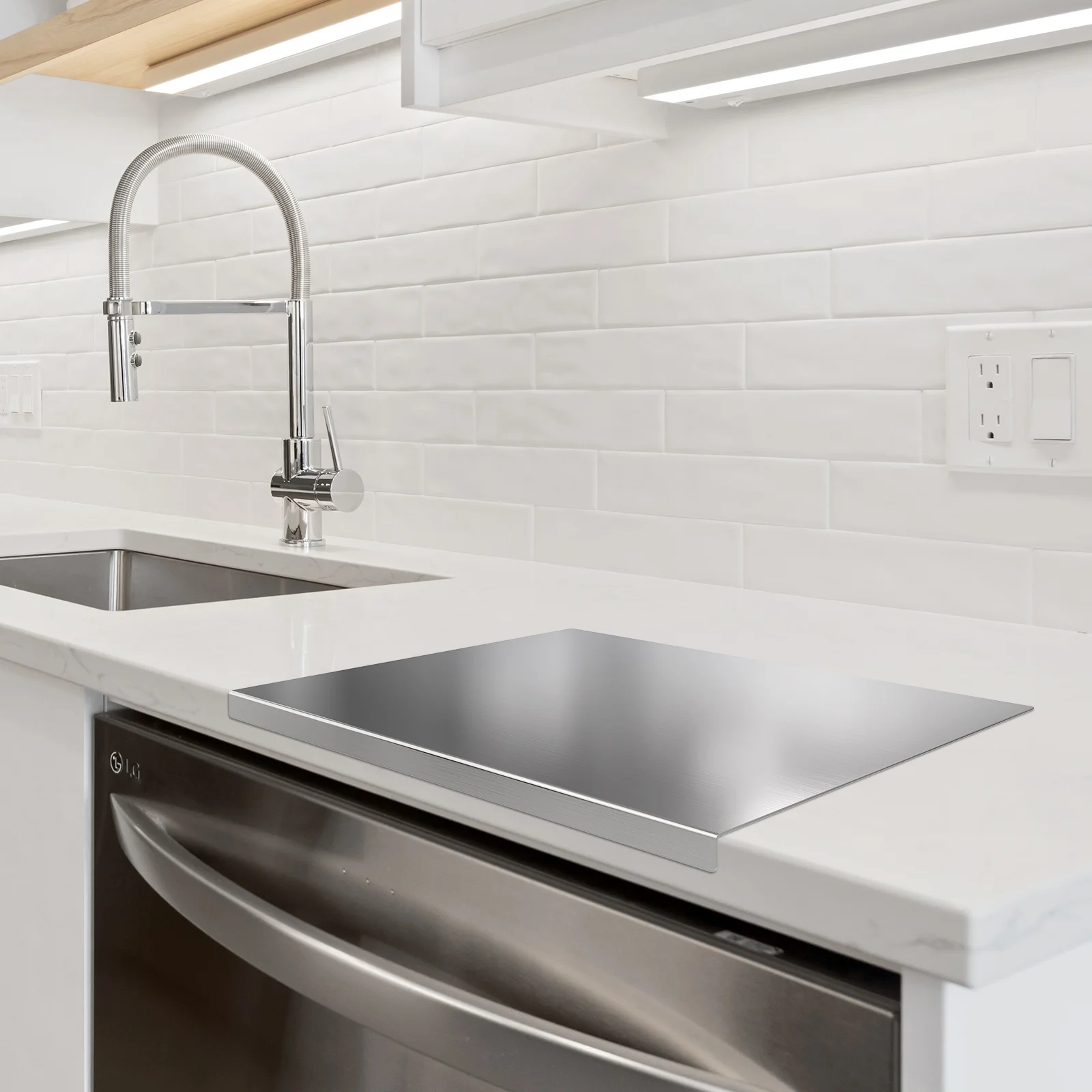 Нержавеющая сталь и панель кухонный инструмент разделочная доска антипригарный