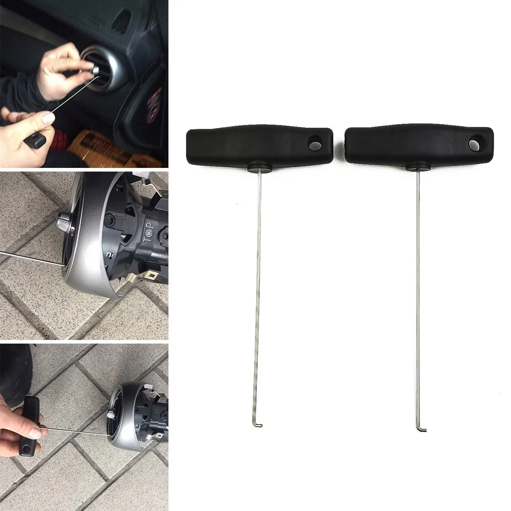

2pcs Stainless-steel Instrument Cluster Pulling Hooks Hand Tool Sets 140589023300 For Mercedes-Benz Hand-held Disassembly Tools