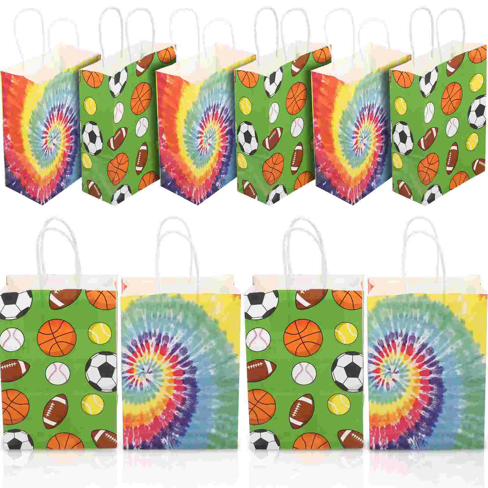 

Bags Soccer Football Gift Party Goodie Themed Treat Bag Birthday Pouches Present Candy Paper Snack Favors Favor Print