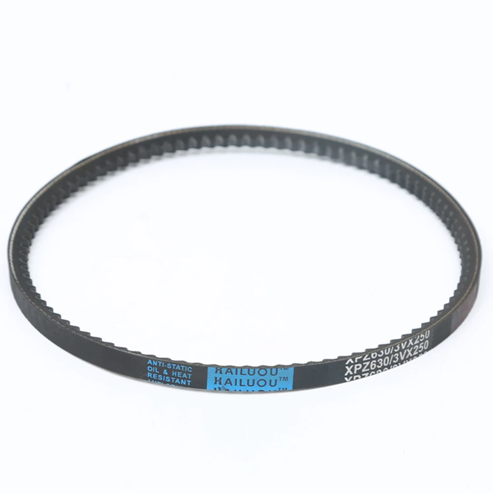 Фото Тип XPZ 3VX Raw Edge Cogged V-образный привод Зубчатые конвейерные ленты Резиновый транспортировочный ремень 512 600 662 710 772 825 925 990 1050 мм №2