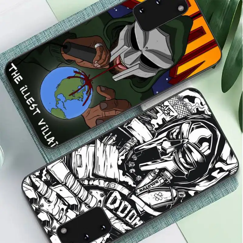 

MF DOOM Rapper Phone Case for Samsung S10 21 20 9 8 plus lite S20 UlTRA 7edge