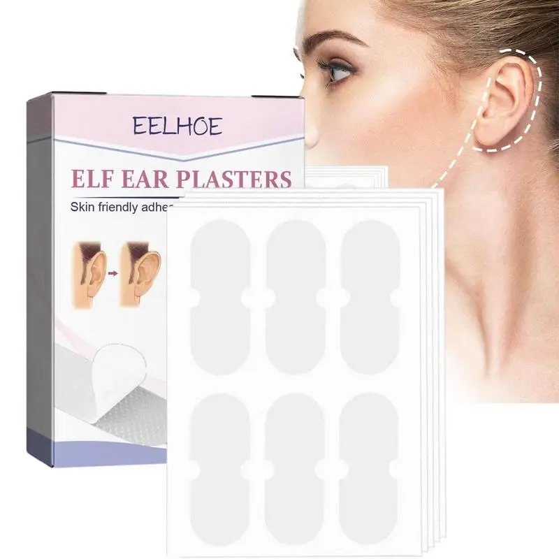 

Elf Ear Stickers 30Pcs Invisible Waterproof Ear Stickers Waterproof Ear Correctors Sticks Protruding Ear Solution Cosmetic Ear