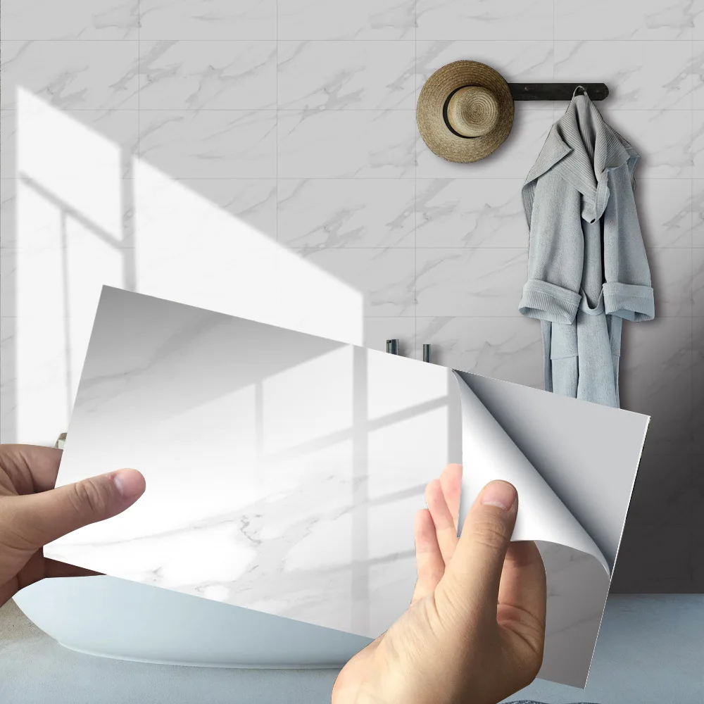 

Наклейки для стен "Мрамор", ПВХ, набор из 16 штук