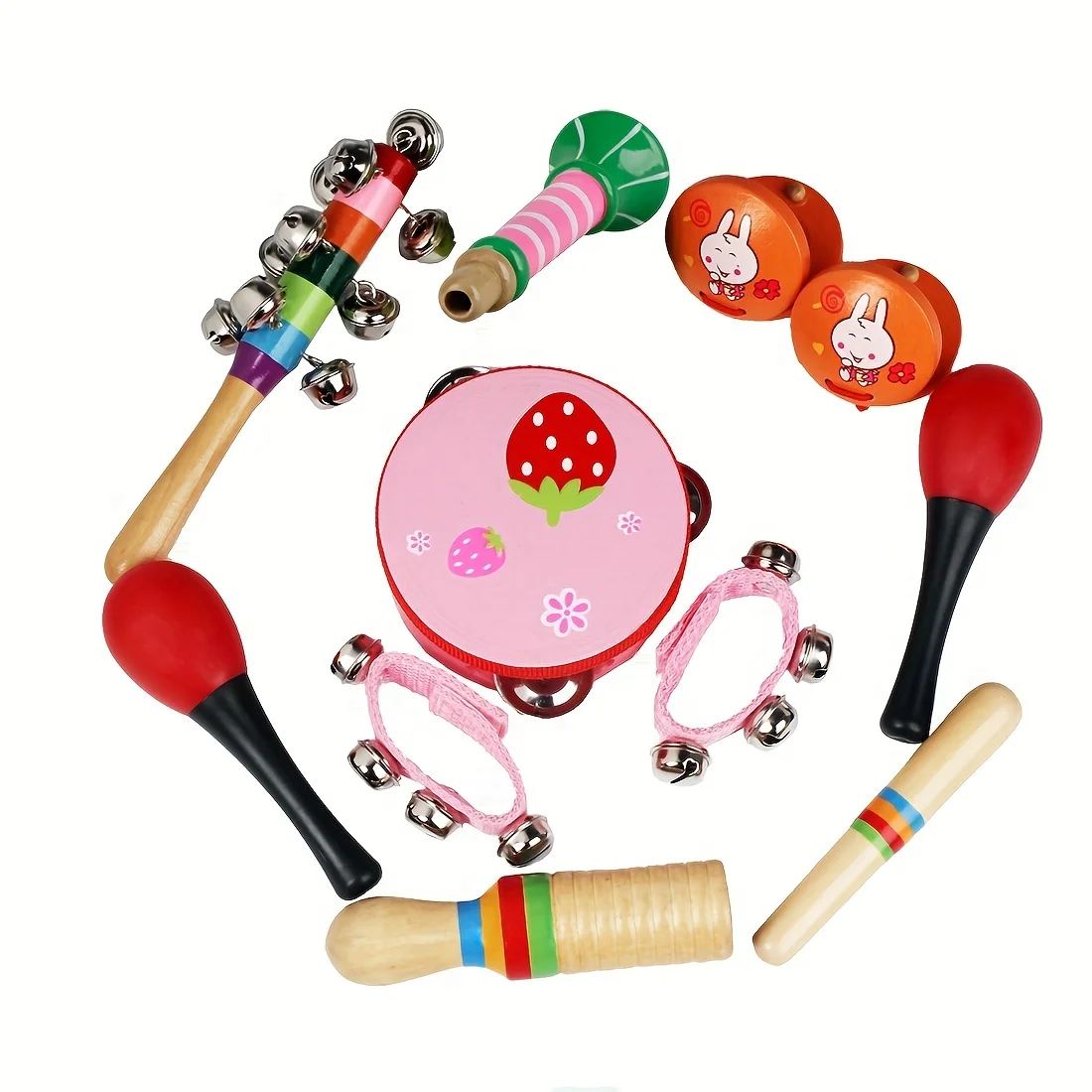 Детский музыкальный набор. Детские музыкальные инструменты. Музыкальная игрушка. Музыкальная игрушка для малышей. Игрушечные музыкальные инструменты.